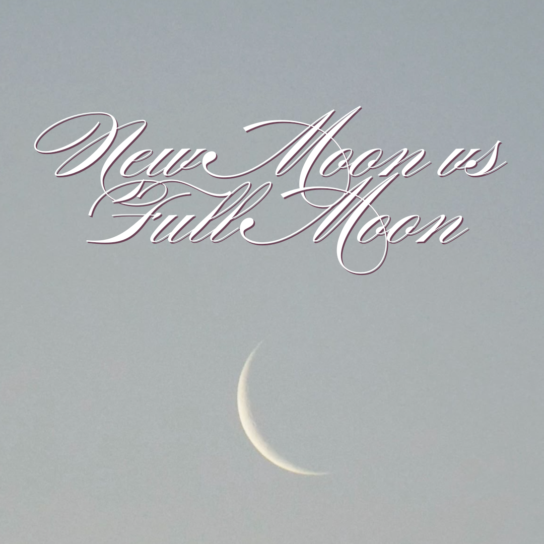 New Moon vs Full Moon Rituals: When to Manifest What