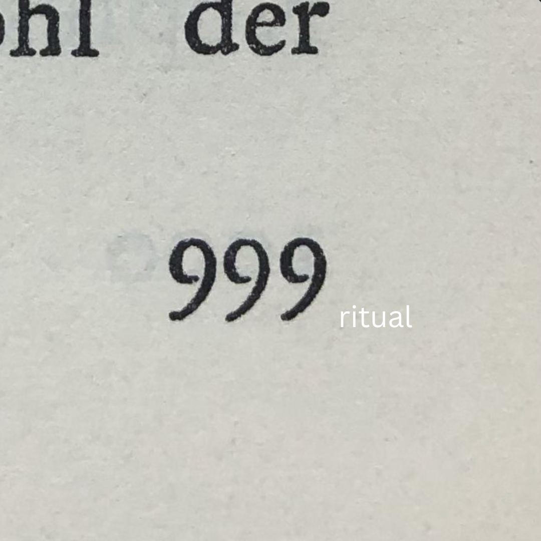 999 Ritual