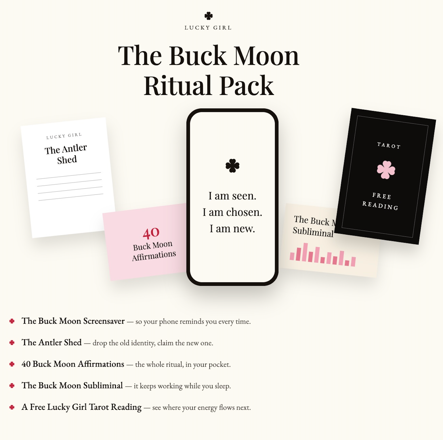 Buck Moon Ritual Power Pack