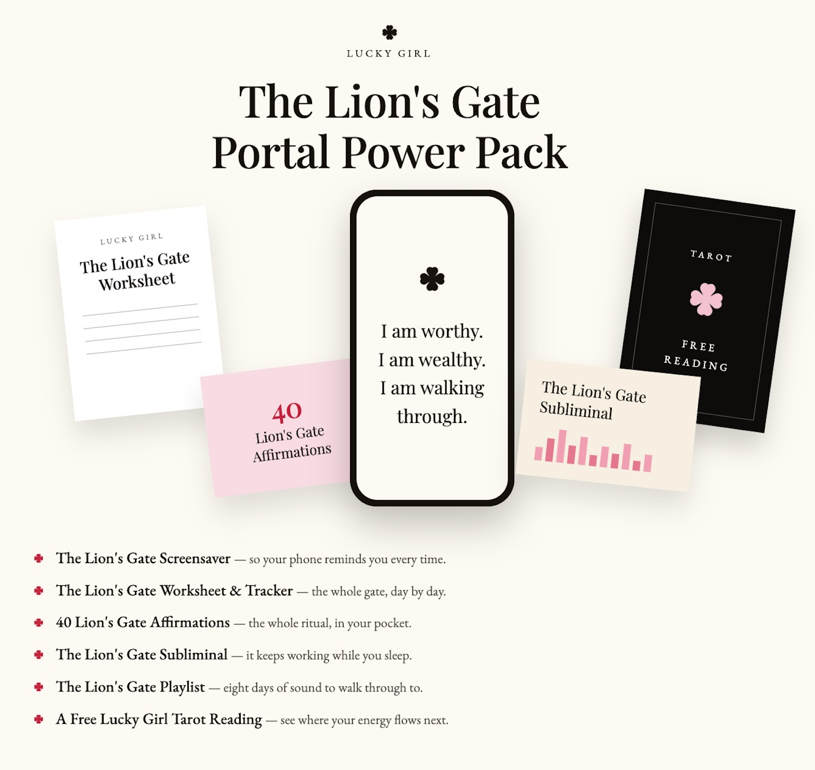 Lion's Gate Ritual Power Pack