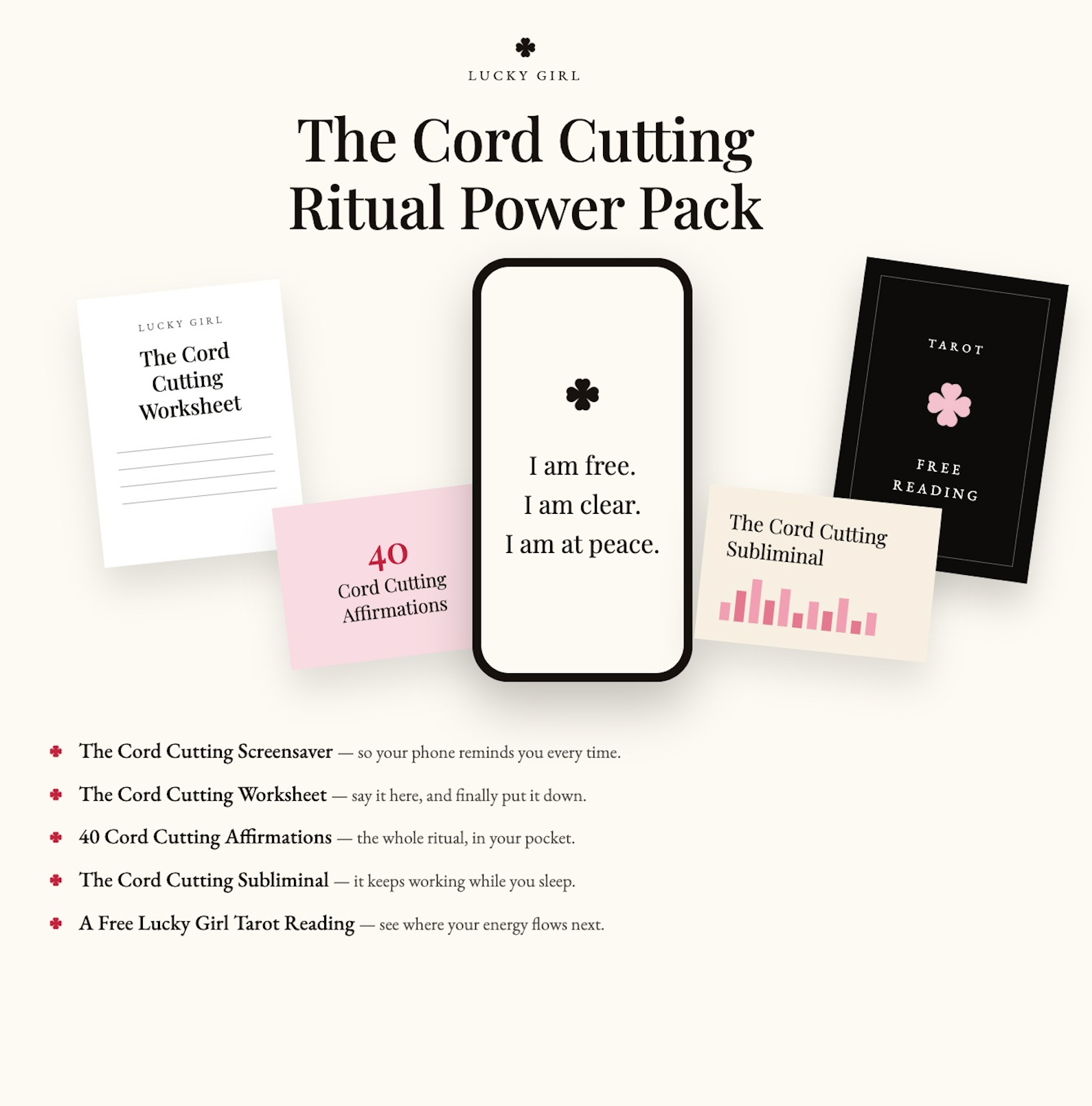 Cord Cutting Ritual Power Pack