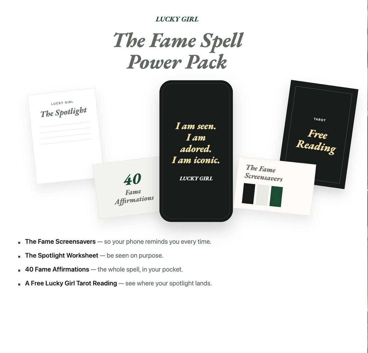 Fame Spell Power Pack