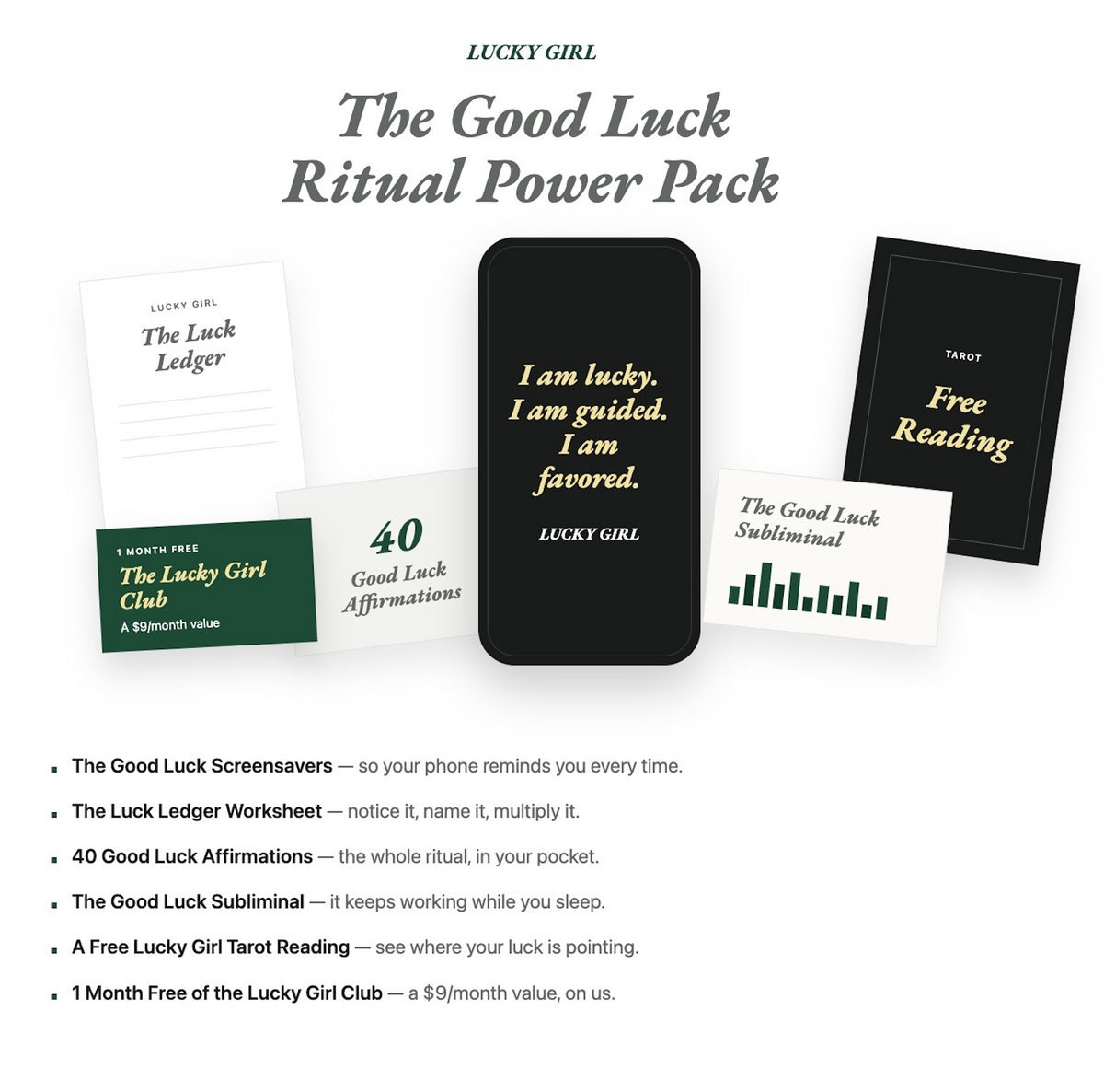 The Good Luck Ritual Power Pack