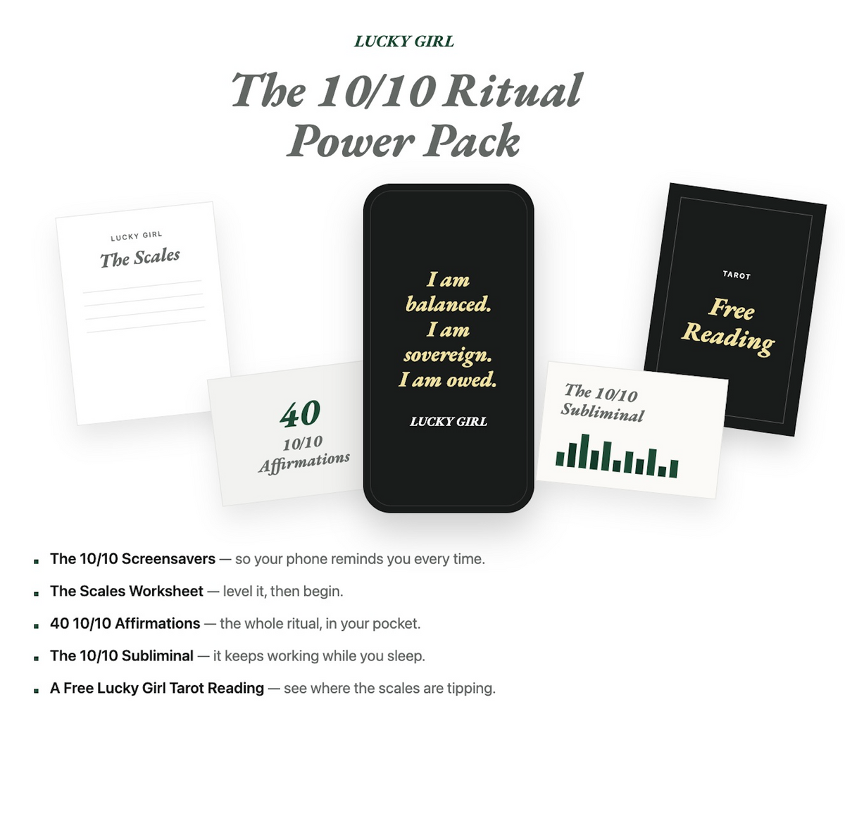 10/10 Ritual Power Pack