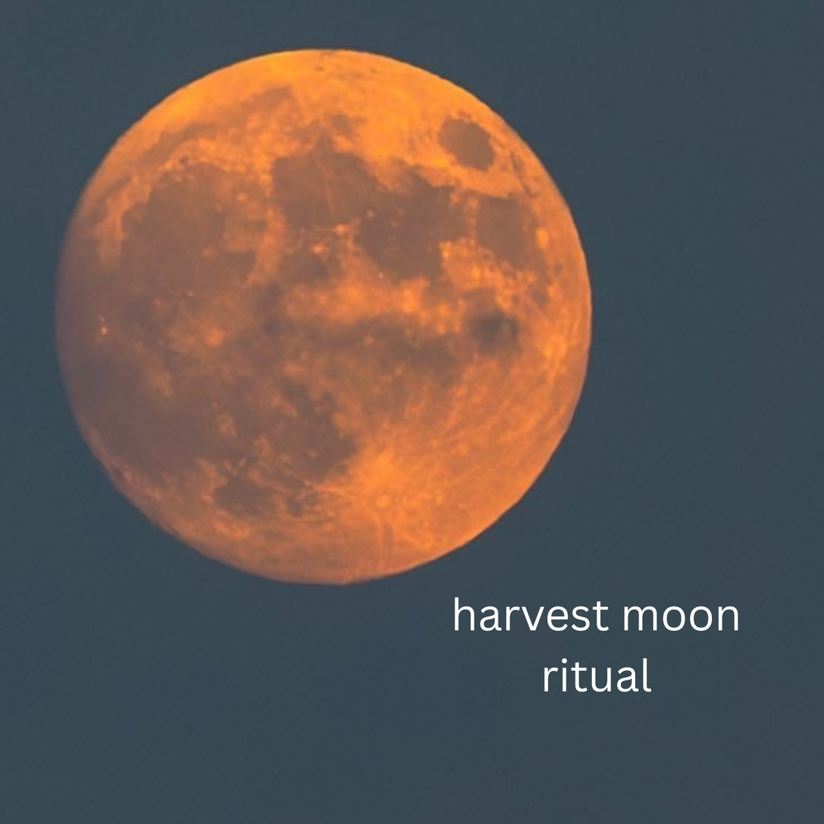 Harvest Moon Ritual